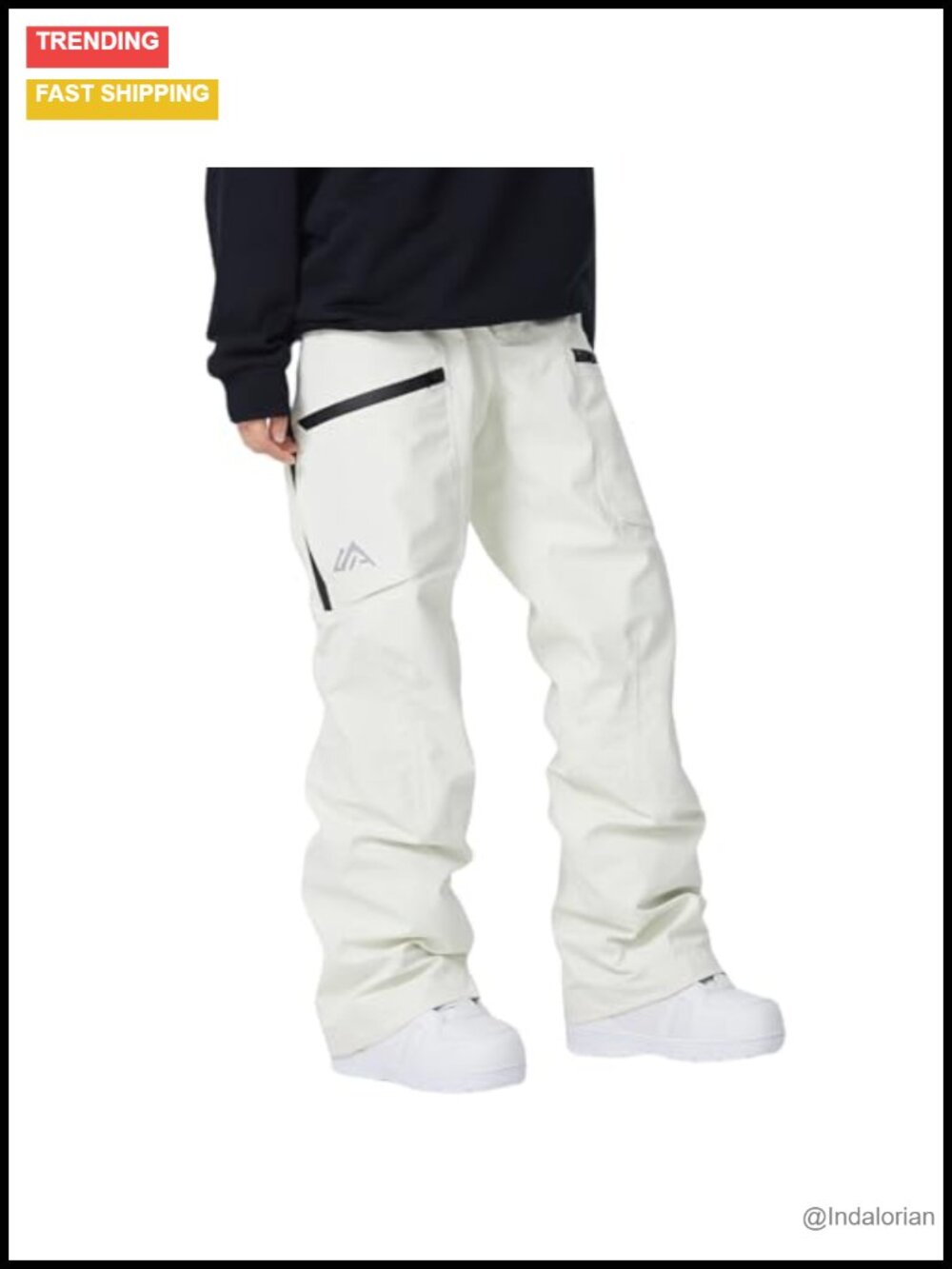 Women's Insulated Snowboard Pants Waterproof Windproof Winter Ski Pants